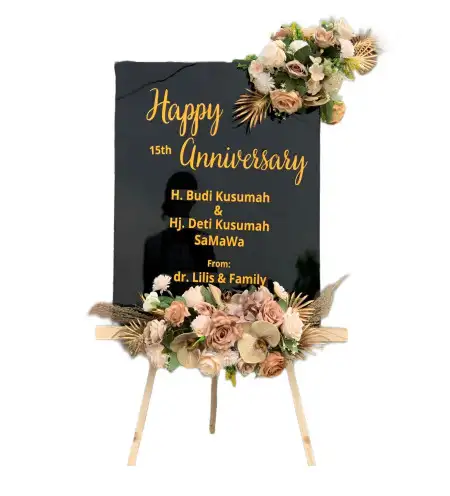 Papan Bunga Akrilik Sungai Siring