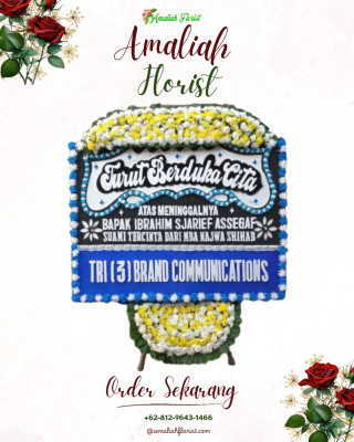 Papan Bunga Duka di Sungai Siring